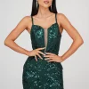 Tatiana Corset Gown - Emerald (XS - Clearance Sale)