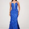 Tatiana Corset Gown - Royal Blue (XS - Clearance Sale)