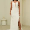 Tatiana Corset Gown - White (XS - Clearance Sale)