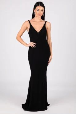 Thalia Gown - Shimmer Black