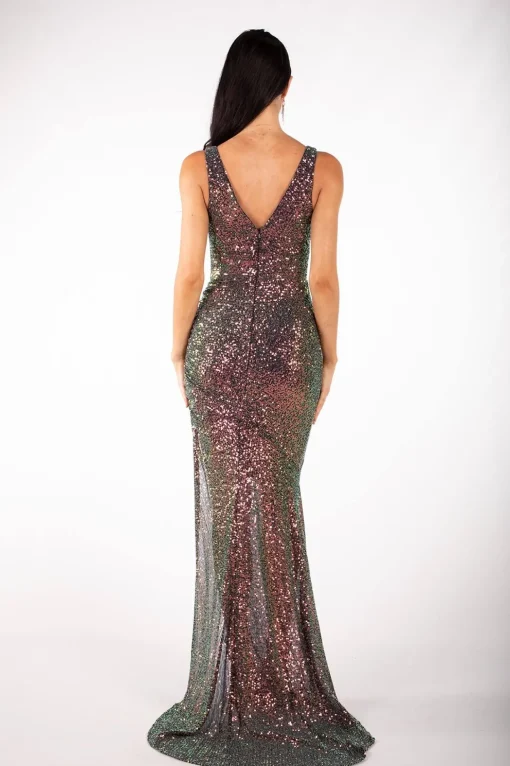 Tropez Gown - Copper Brown