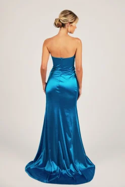 Zaria Gown - Sky Blue